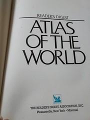 READER’S DIGEST ATLAS OF THE WORLD RAND McNALLY MAPS 1987 (HC) T7D