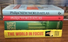 Book Bundle Philips’ World Atlas + New World Atlas World in Focus + Great Cities