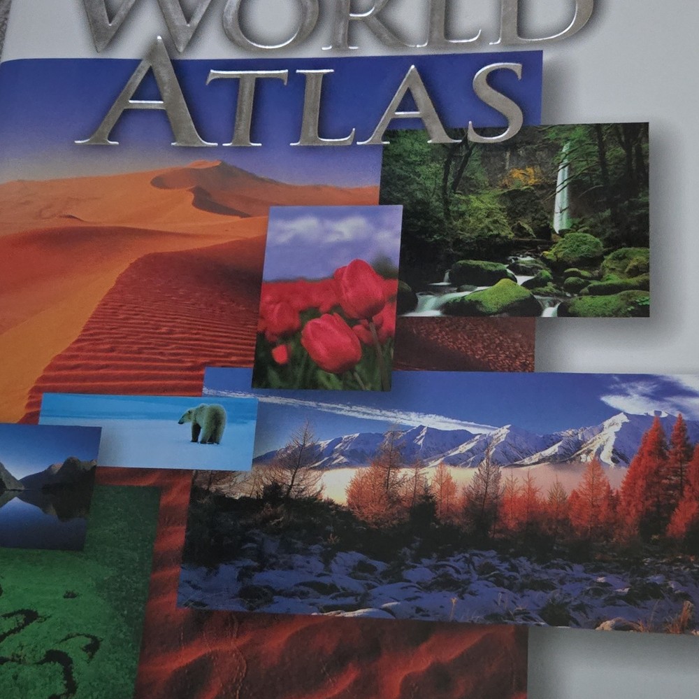 World Atlas Book – Atlas of the World, Atlases Subject Reference