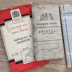 Vintage Maps Assorted Bartholomew’s Geographia As Found