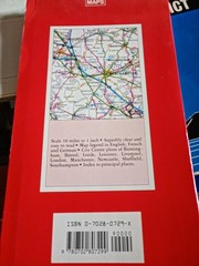 Bartholomew J&B Touring Map England And Wales