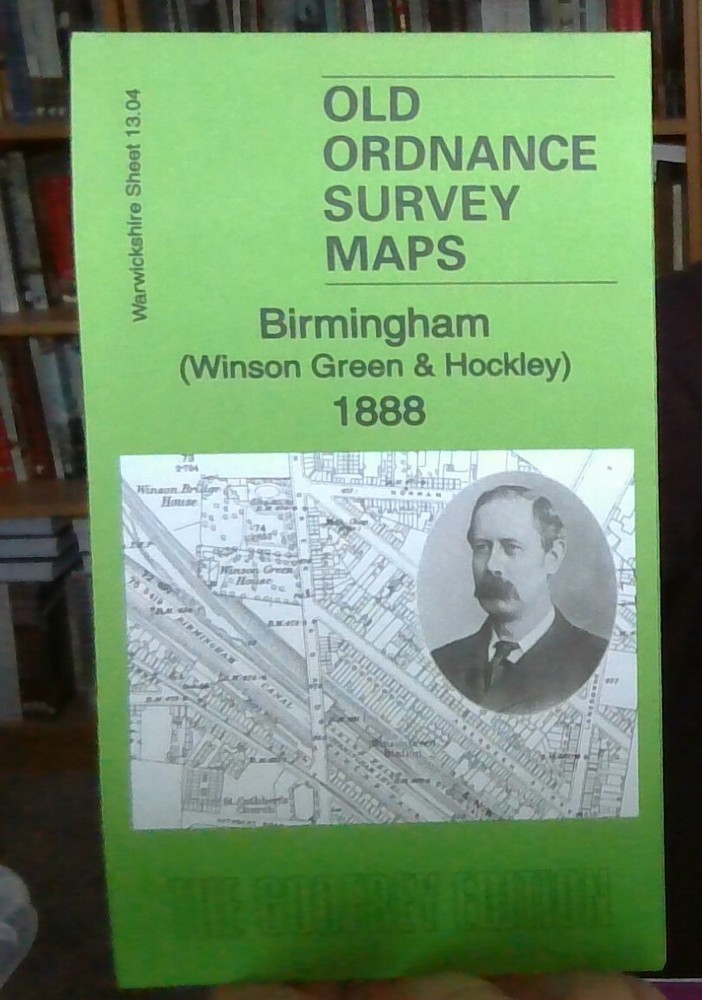 MAP OF Winson Green & Hockley 1888: Warwickshire Sheet 13.04a Barrie Trinder NEW
