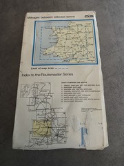 Wales and West Midlands OS Routemaster 7 Map Free Postage