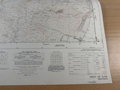 Ordnance Survey Map NT 26 NW Midlothian Colinton Pentland Hills 1958 6 Inch