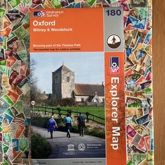 Oxford, Witney and Woodstock (OS Explore… by Ordnance Survey Sheet map, folded