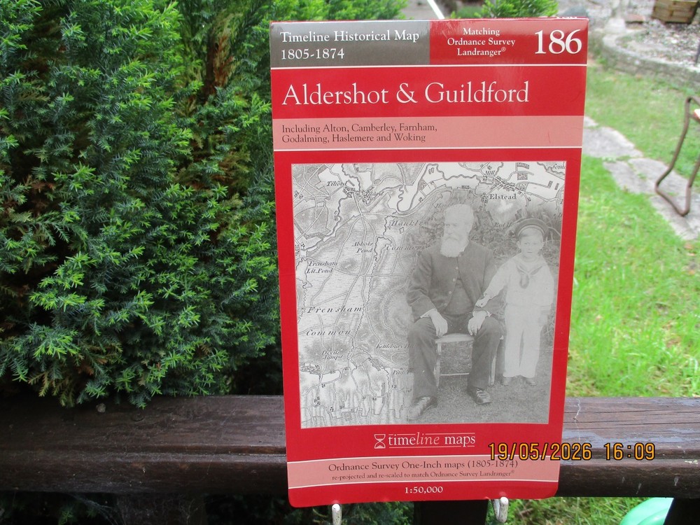 Aldershot & Guildford, Timeline Historical Map, 1805-1874