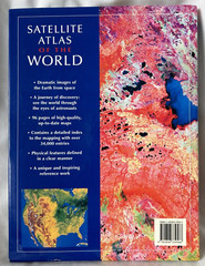 Unread But Stored Satellite Atlas Of The World Colour Library Direct Text Book