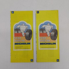 Bundle X10 Michelin Yellow & Orange Motoring/Road Maps, UK /Europe, in Wallet