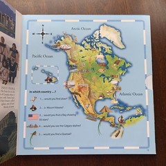 Pop-up Pull-out Picture Atlas Globe book Geography by DK Hardback