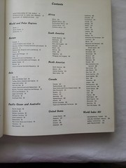 1977 Hammond Contemporary World Atlas No Jacket Very Good