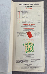 Michelin Map, No 203, ALLEMAGNE – GERMANY 1963 1:200 000
