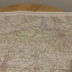 ordnance survey Map Maidstone & The Weald Of Kent 188 1:150000 First Series 1974