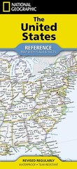 National Geographic United States Map (folded with flags and facts) by Maps