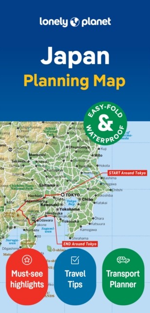 JAPAN PLANNING MAP by Lonely Planet Paperback Self Help Business