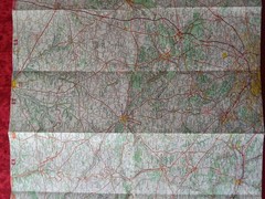 IGN France Carte Touristique 103 Île-de-France Champagne Map Vintage 1980s