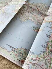 Europe World Region Map Hema Paper Immaculate Clean Barely Opened Free Post UK