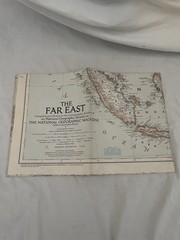 Vintage National Geographic Map The Far East September 1952