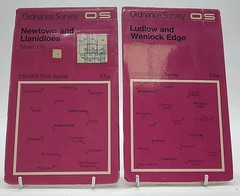 Job Lot Maps -Wales & Borders, X13 Mainly OS 1:50000 & Street Maps Various dates