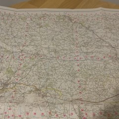 Ordnance Survey Landranger 191 Okehampton & North Dartmoor Area Map (1982)
