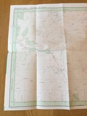 1992 Ordnance Survey Pathfinder Map 227 NJ 21/31 Strathdon (incl Badenyon )
