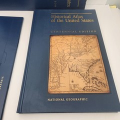 Historical Atlas of The United States Centennial Edition in Slipcase LARGE