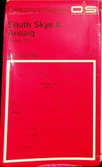 Ordnance Survey One-Inch 7th Series Map – Sheet 34 – South Skye & Arisaig