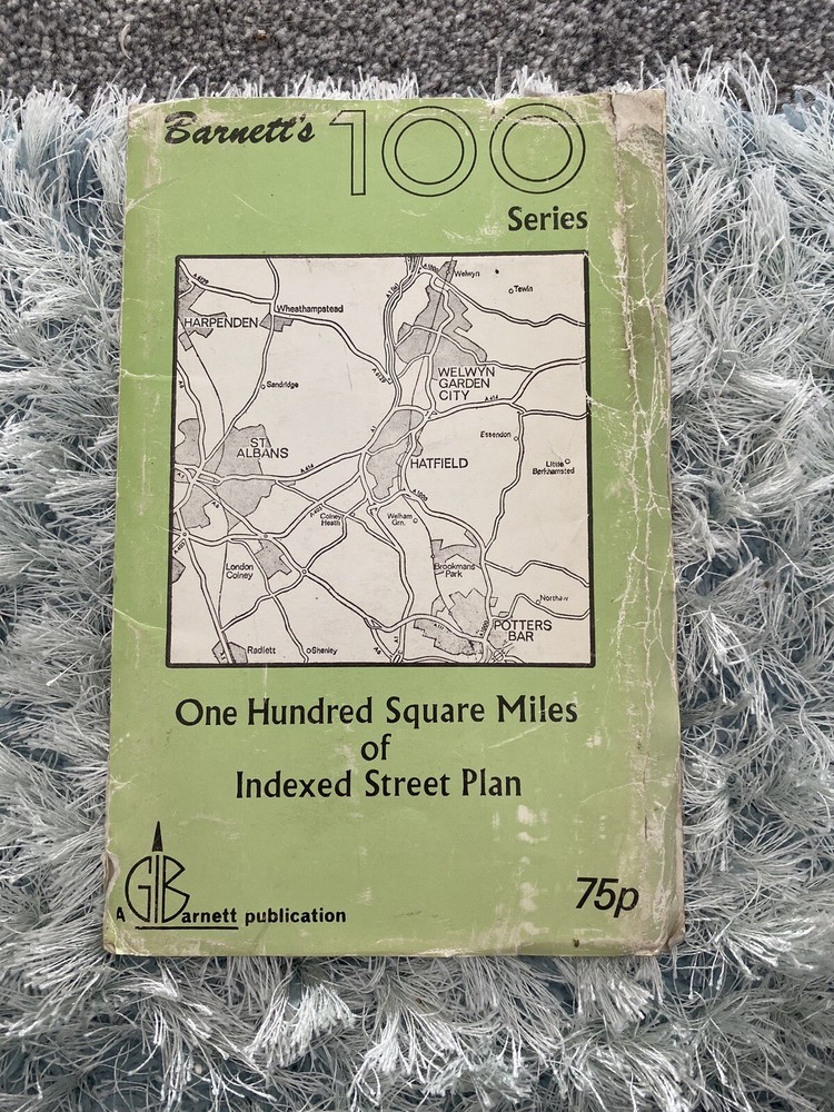 Barnett’s 100 Series Map Of Hatfield
