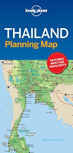 Lonely Planet Thailand Planning Map by Lonely Planet Sheet map, folded Book The