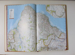 National Geographic Atlas of the World 10th Edition Vachetta Leather Hardcover