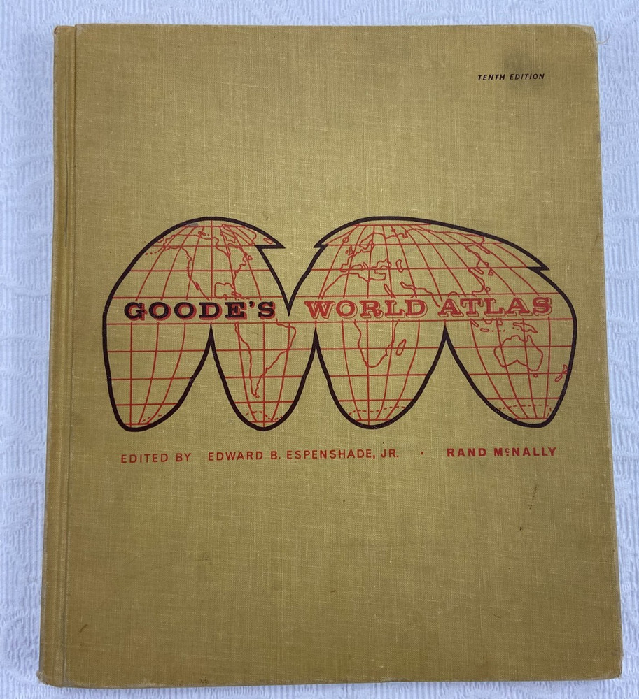 Goode’s 1957 World Atlas