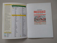 Geographia London To and Through Guide & Street Plan 1986