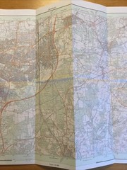 1994 Ordnance Survey Pathfinder Map 1247 TQ 23/33 Crawley (incl Balcombe )