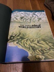 The Times Atlas Of World History. Hammond .Revised 1984, Dust Cover .