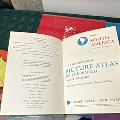 The Golden Book Picture Atlas of the World 6-Volume Set by Golden Press 1960