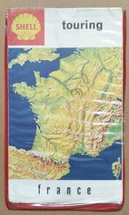 Shell Touring Map: France (1964).