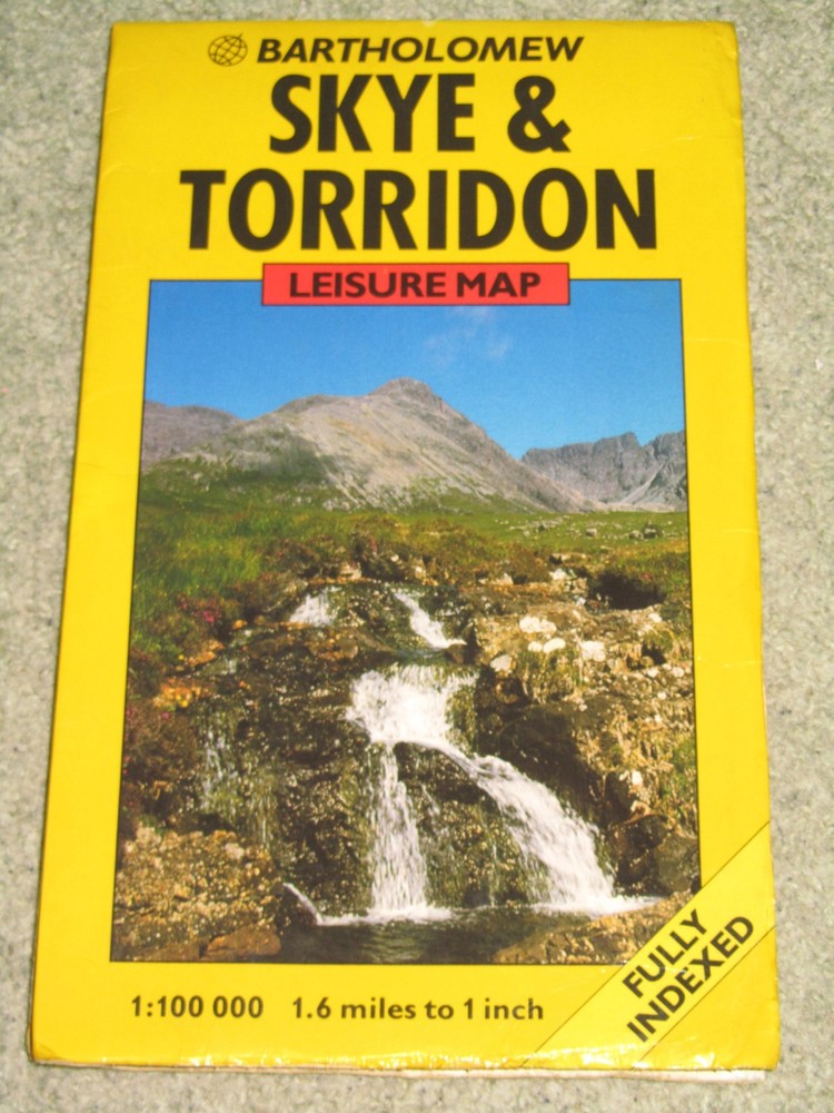 Bartholomews Skye & Torridon Leisure Map – 1989 – 1:100,000