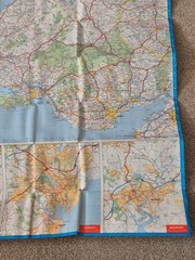 Vintage Esso Wales & South West England Folding Map No 3. 1978