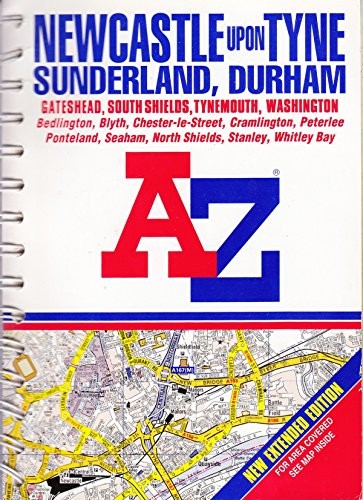 A-Z Street Atlas of Newcastle-upon-Tyne,… by Geographers’ A-Z Map Spiral bound