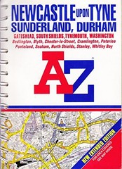 A-Z Street Atlas of Newcastle-upon-Tyne,… by Geographers’ A-Z Map Spiral bound