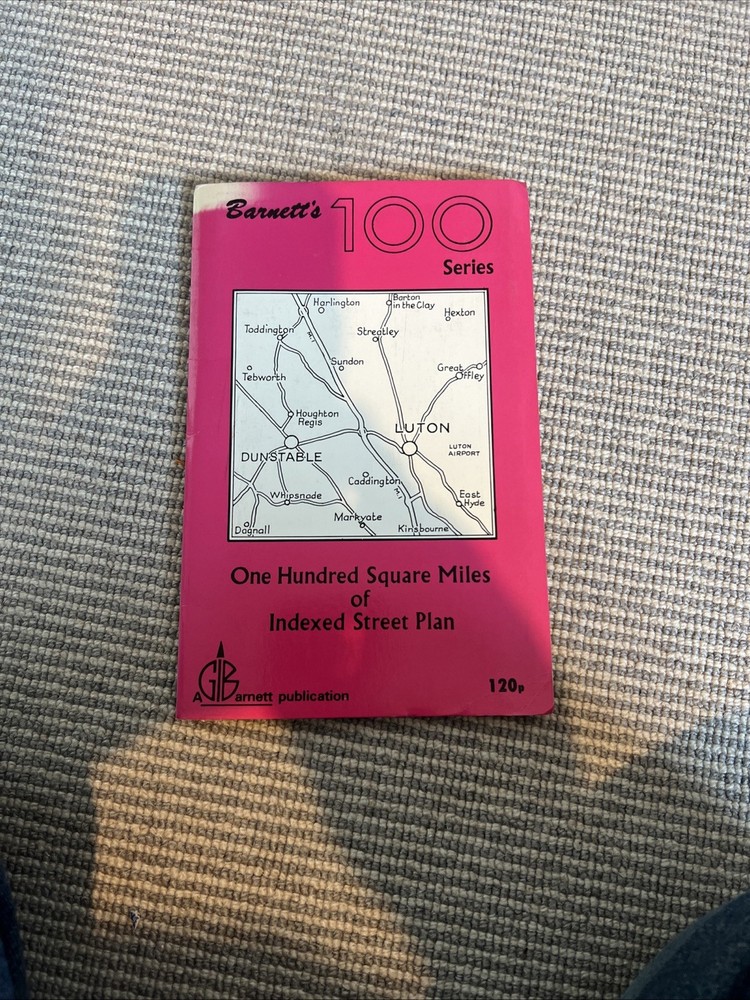 Barnett’s 100 Series Map Of Luton and Dunstable