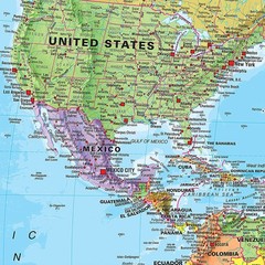 150cm*100cm Horizontal World Map Poster Wall Art Print English Unframe Traveler