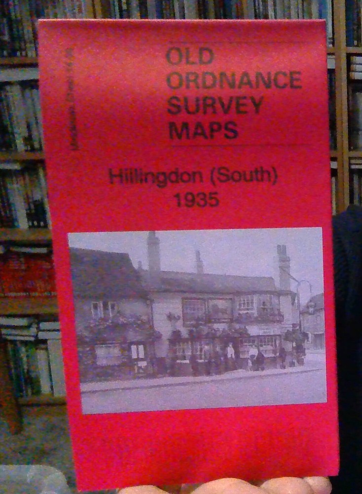 MAP OF Hillingdon (South) 1935: Middlesex Sheet 14.08 by Peter Hounsell NEW