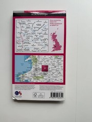 Ordnance Survey 137 Landranger Map Church Stretton & Ludlow/Wenlock Edge