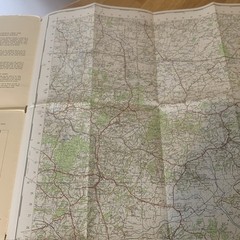 Ordnance Survey Hastings Sheet 184 One Inch Map 1959 Seventh Series