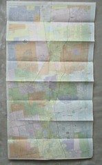 Vintage Rand McNally Folding Map: Fort Lauderdale and Vicinity 1980