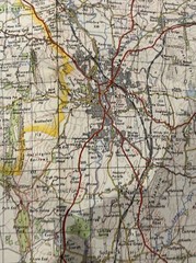 LANCASTER & KENDAL Ordnance Survey Map Seventh Edition One Inch 1965 Sheet 89