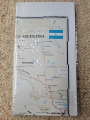 Patagonia Sur Tierra Del Fuego, Costa a Costa, Map, Zaiger & Urruty, Chile