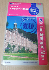Ordnance Survey Landranger Active Laminated Map – MANY AVAILABLE CHOOSE A MAP
