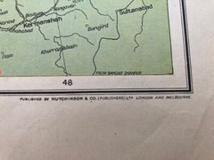 The Daily Telegraph War Map Of The Russian Front No. 6 Revised Edition