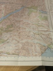 Ordnance Survey Landranger 40 Loch Shiel Map 1976 OS Glenfinnan Mallaig Arisaig